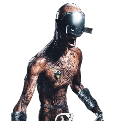 robot, mask, creature, animal transparent PNG cut-out