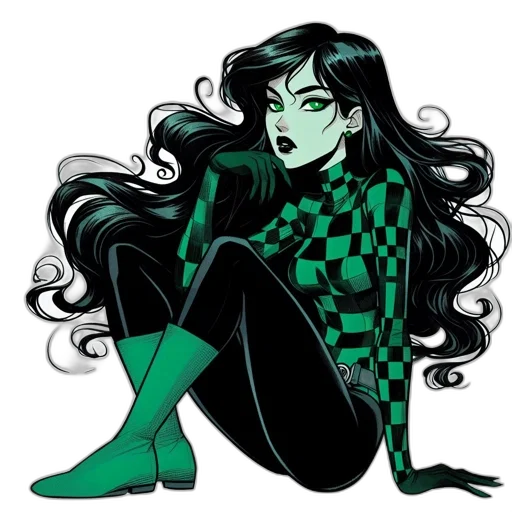 comic book art, cartoon, concept art, pixel art transparent PNG cut-out