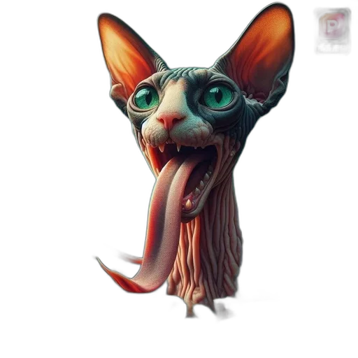 animal, creature, staff, face transparent PNG cut-out