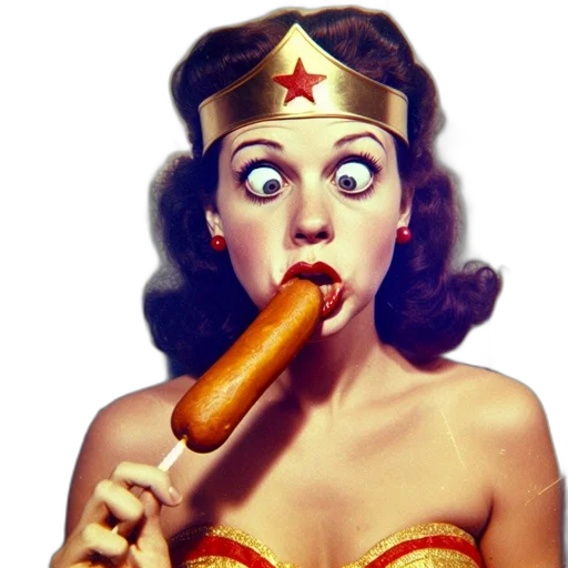 comic book art, vintage, comedic, illustration transparent PNG cut-out