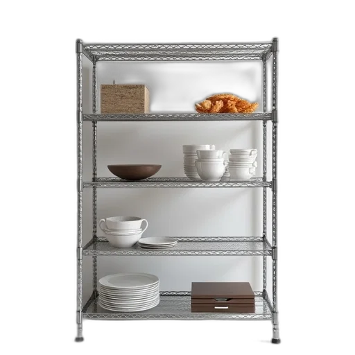 furniture, 3d render, wire, shelving transparent PNG cut-out