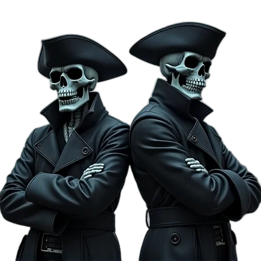 jacket, mask, concept art, 3d render transparent PNG cut-out