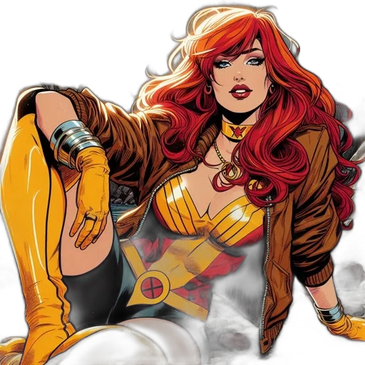 comic book art, concept art, fantasy art, cartoon transparent PNG cut-out