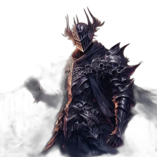 dragon, sword, mask, staff transparent PNG cut-out