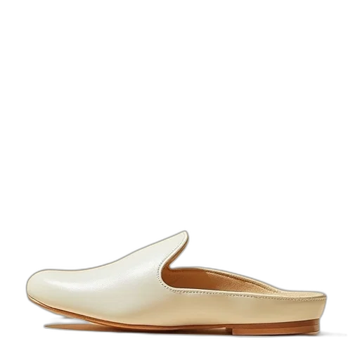 shoes, white, slip, ons transparent PNG cut-out
