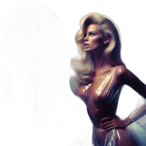 dress, concept art, photorealistic, 3d render transparent PNG cut-out