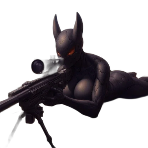 weapon, concept art, comic book art, 3d render transparent PNG cut-out