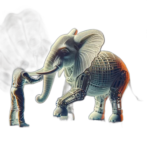 animal, creature, concept art, 3d render transparent PNG cut-out