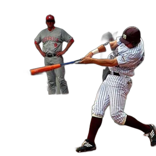 weapon, baseball, player, swings transparent PNG cut-out