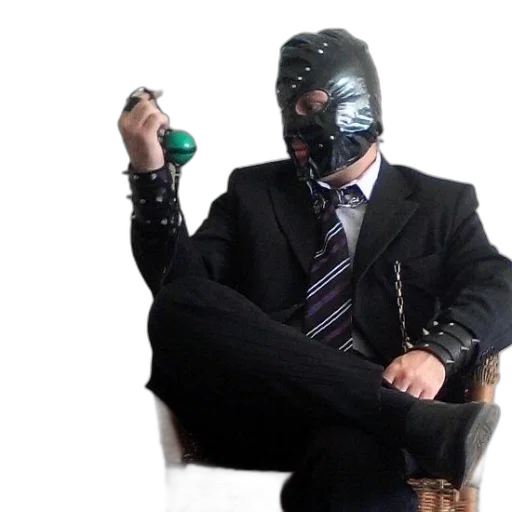mask, staff, robot, jacket transparent PNG cut-out