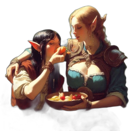 food, concept art, fantasy art, pixel art transparent PNG cut-out