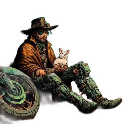 animal, weapon, hat, robot transparent PNG cut-out