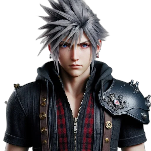 face, concept art, 3d render, fantasy art transparent PNG cut-out