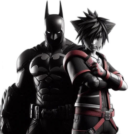 comic book art, concept art, 3d render, anime transparent PNG cut-out