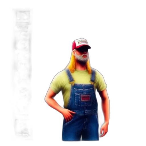 hat, robot, animal, staff transparent PNG cut-out