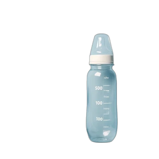 bottle, pastel, baby, boy transparent PNG cut-out