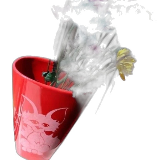 flower, staff, crown, 3d render transparent PNG cut-out