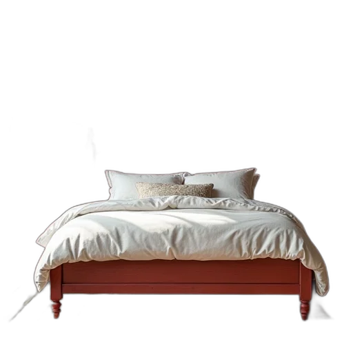 furniture, 3d render, photorealistic, red transparent PNG cut-out