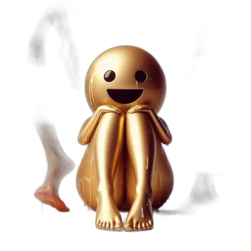 creature, mask, staff, robot transparent PNG cut-out