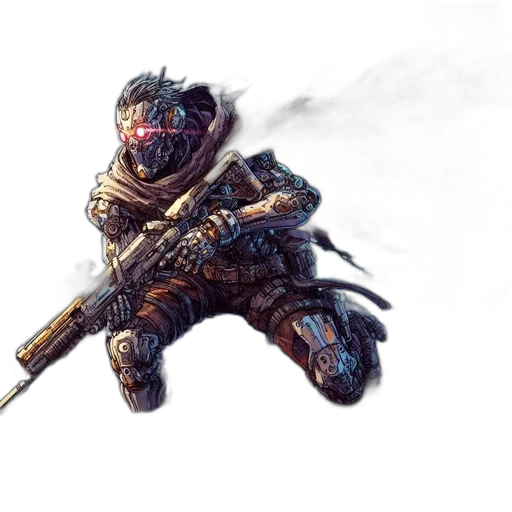 weapon, staff, sword, creature transparent PNG cut-out