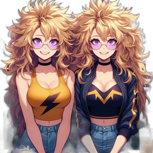 hair, crown, jacket, mask transparent PNG cut-out