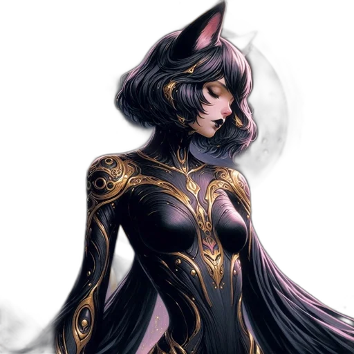 dress, mask, fantasy art, concept art transparent PNG cut-out