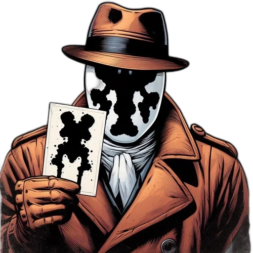 mask, jacket, face, comic book art transparent PNG cut-out