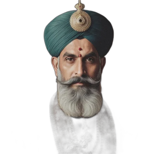 crown, staff, hat, face transparent PNG cut-out