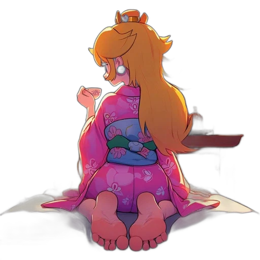 dress, crown, staff, dragon transparent PNG cut-out