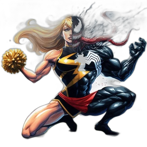 comic book art, concept art, fantasy art, golden transparent PNG cut-out