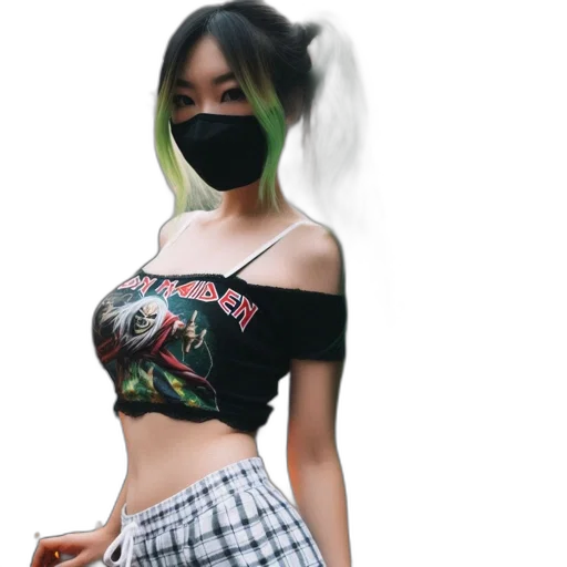 mask, dress, creature, robot transparent PNG cut-out
