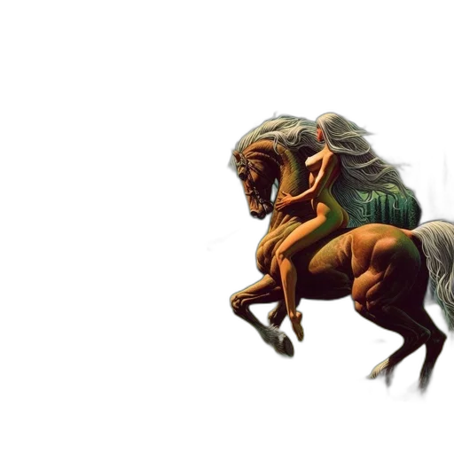 dragon, creature, animal, hair transparent PNG cut-out