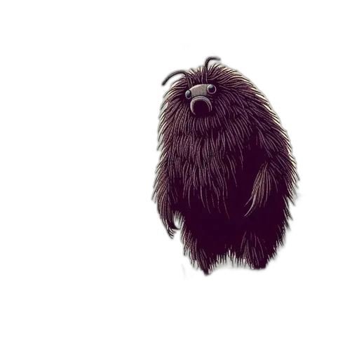 animal, creature, hair, staff transparent PNG cut-out