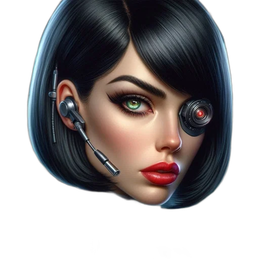 face, mask, robot, jewelry transparent PNG cut-out