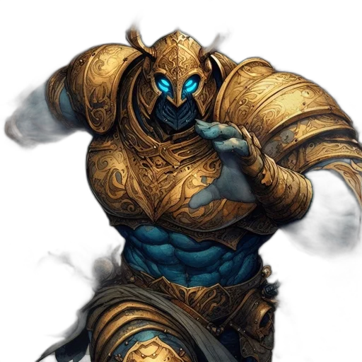 mask, dragon, staff, sword transparent PNG cut-out