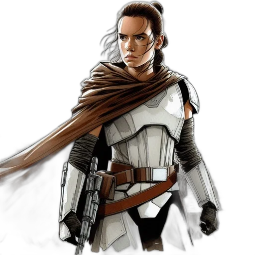 concept art, comic book art, fantasy art, photorealistic transparent PNG cut-out