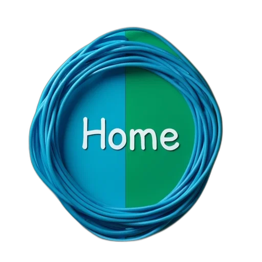 3d render, blue, green, image transparent PNG cut-out