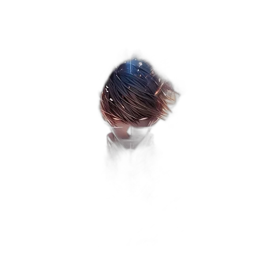 hair, crown, face, mask transparent PNG cut-out