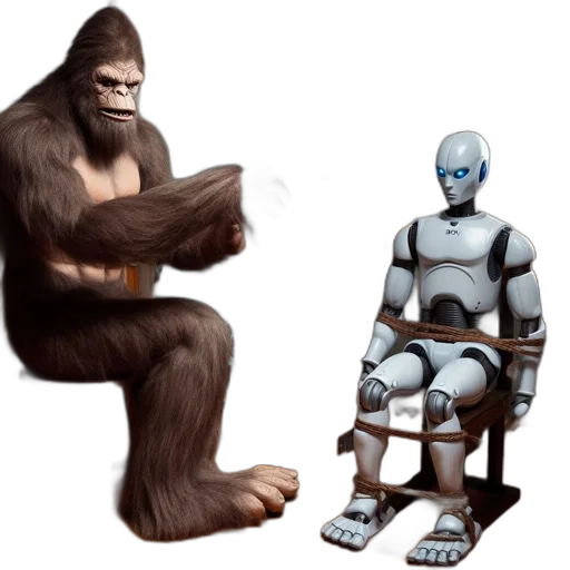 robot, animal, creature, concept art transparent PNG cut-out