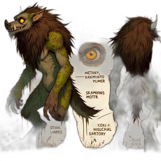 creature, dragon, staff, concept art transparent PNG cut-out