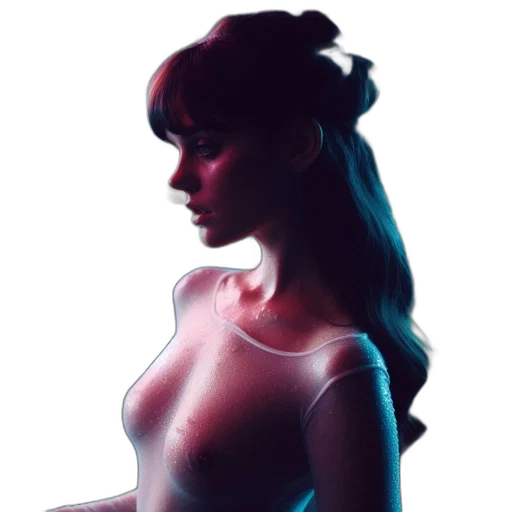 dress, face, crown, robot transparent PNG cut-out