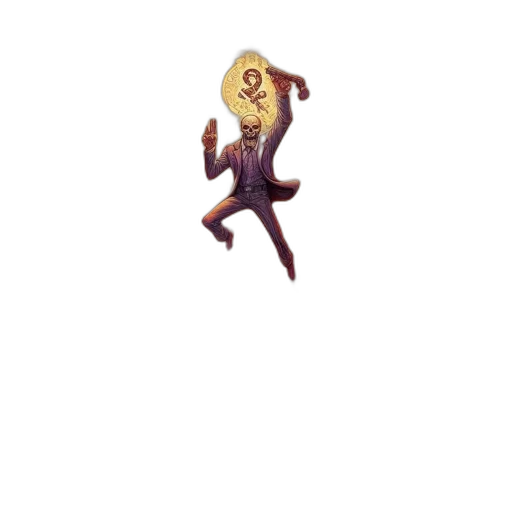 staff, creature, hair, mask transparent PNG cut-out