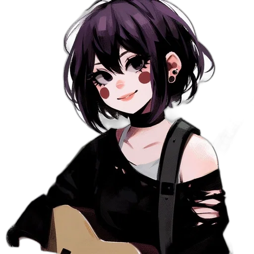 jacket, dress, face, weapon transparent PNG cut-out