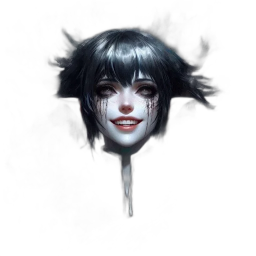 face, mask, creature, robot transparent PNG cut-out