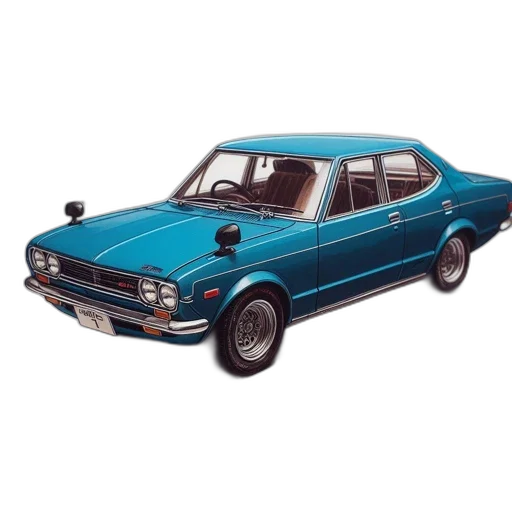 car, photorealistic, 3d render, image transparent PNG cut-out