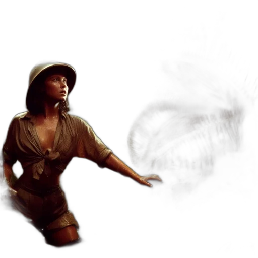 weapon, staff, creature, sword transparent PNG cut-out