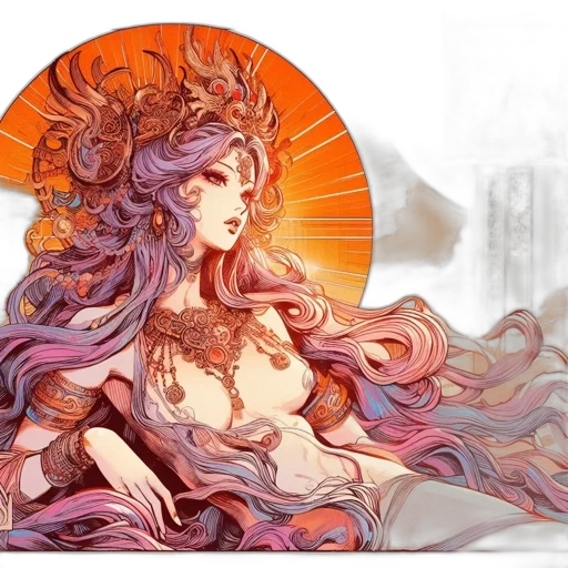 crown, fantasy art, concept art, watercolor transparent PNG cut-out
