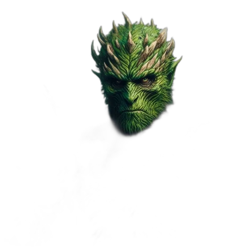 mask, face, creature, crown transparent PNG cut-out