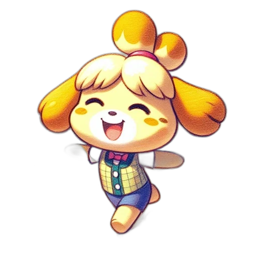 staff, animal, creature, pixel art transparent PNG cut-out