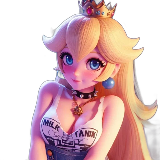 crown, dress, robot, staff transparent PNG cut-out